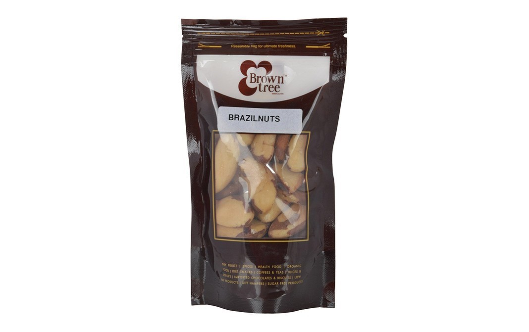 Brown Tree Brazilnuts    Pack  100 grams